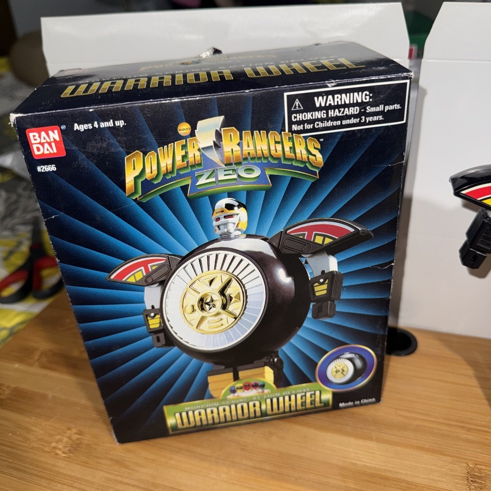 Used Bandai Power Rangers ZEO WARRIOR WHEEL *read Description